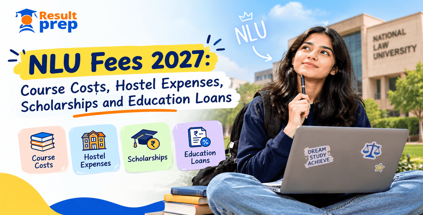NLU Fees 2027: Course Costs, Hostel Expenses, Scholarships and Education Loans