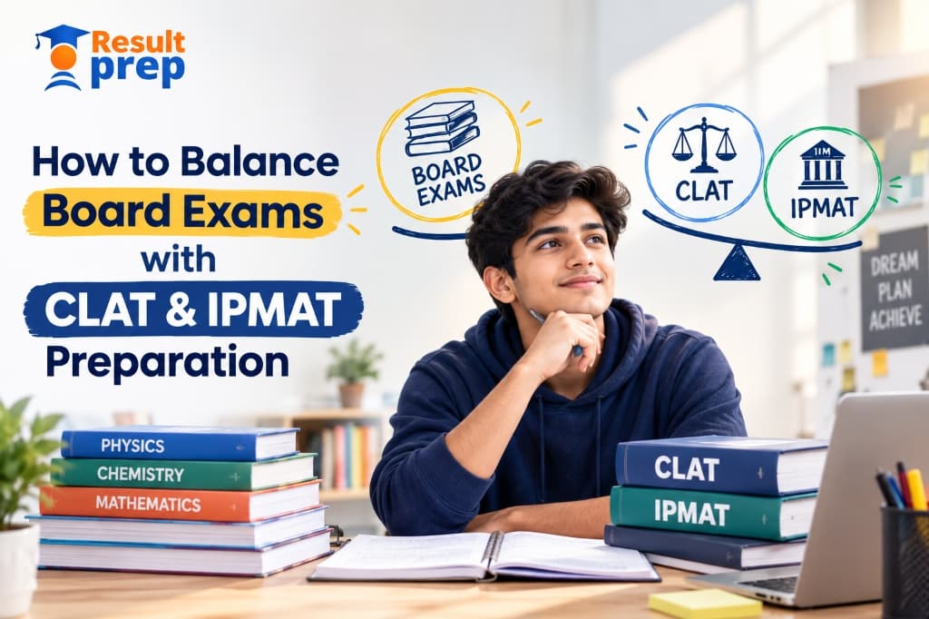 How to Balance Board Exams with CLAT & IPMAT Preparation
