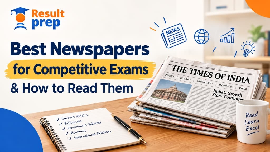 Best Newspapers for Competitive Exams & How to Read Them