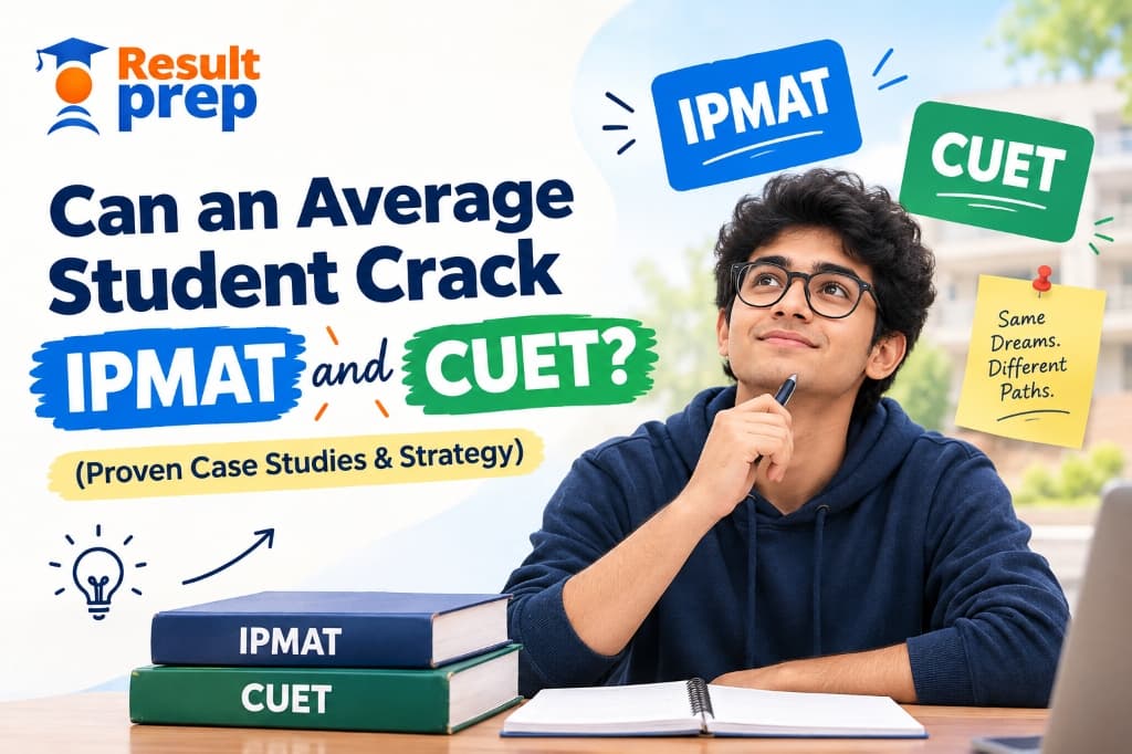 Can an Average Student Crack IPMAT and CUET? (Proven Case Studies & Strategy)