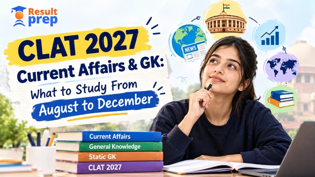 CLAT 2027 Current Affairs & GK: What to Study From August to December