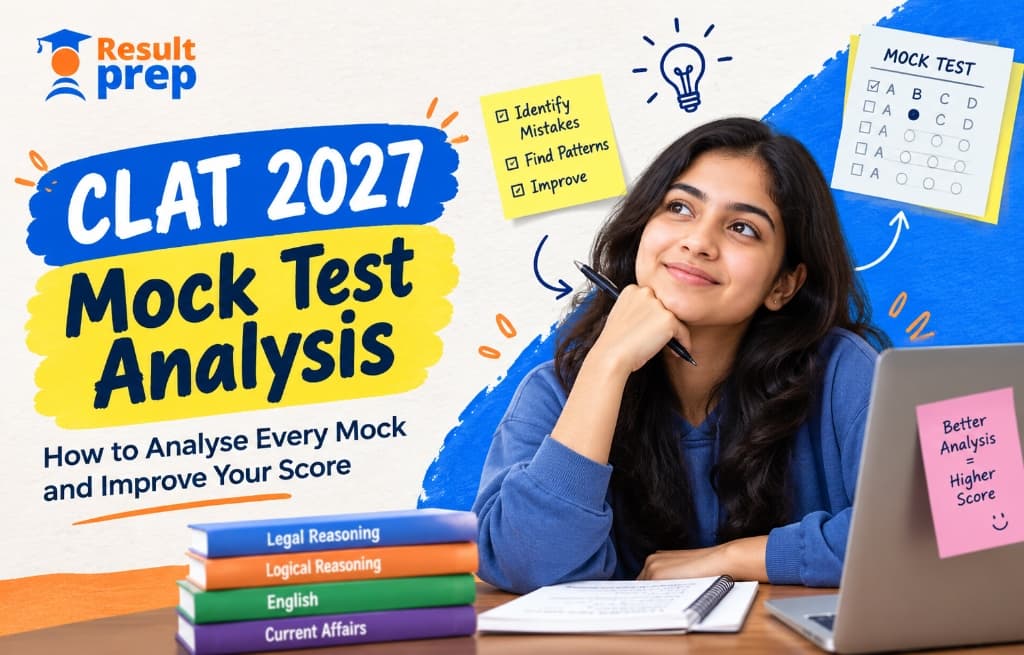 CLAT 2027 Mock Test Analysis: How to Analyse Every Mock and Improve Your Score