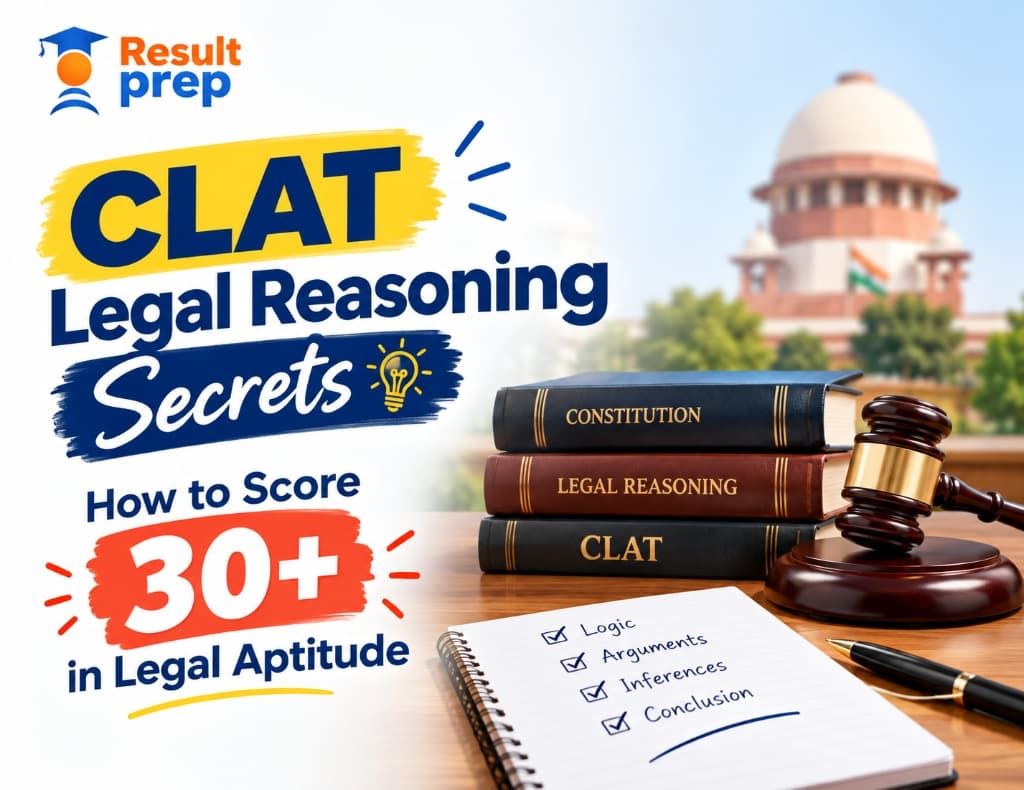 CLAT Legal Reasoning Secrets: How to Score 30+ in Legal Aptitude
