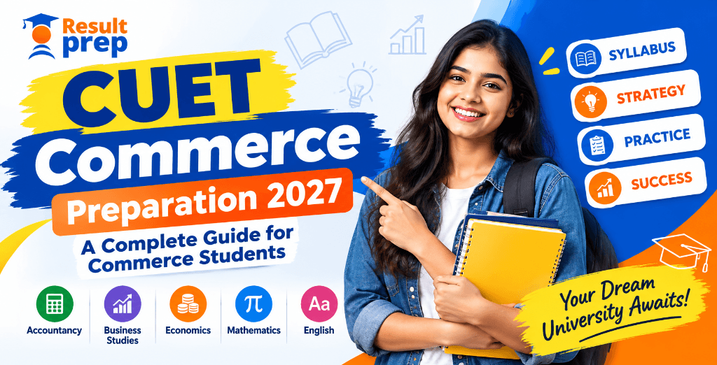 CUET Commerce Preparation 2027: A Complete Guide for Commerce Students