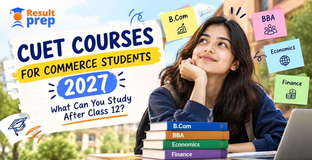 CUET Courses for Commerce Students 2027: What Can You Study After Class 12?