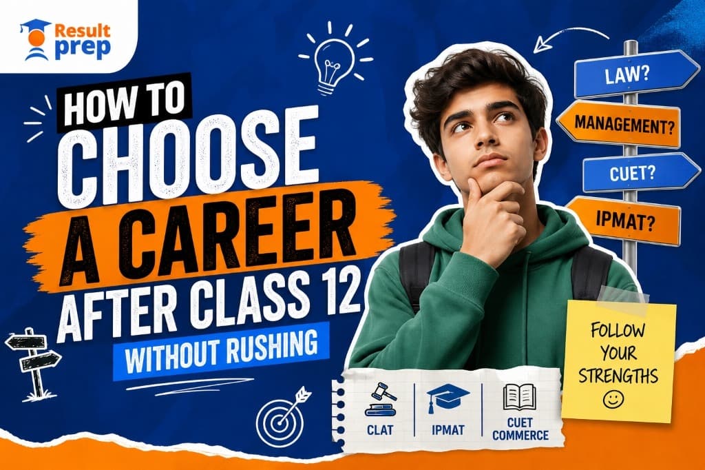 How to Choose a Career After Class 12 Without Making a Rushed Decision