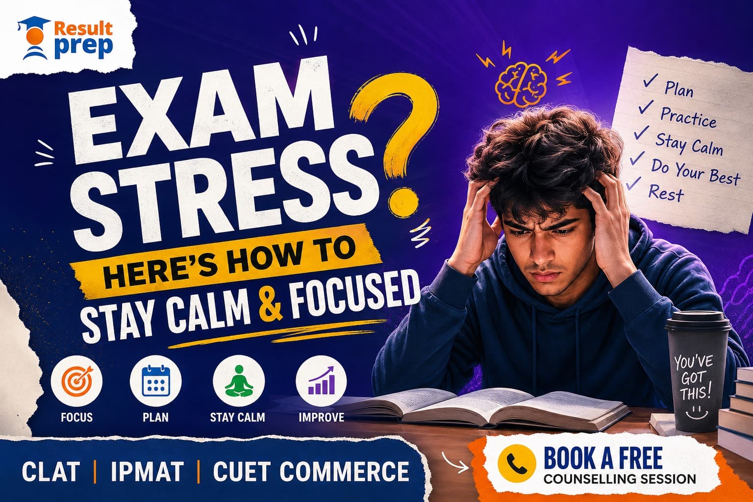How to Deal With Exam Stress: Practical Ways to Stay Calm and Focused