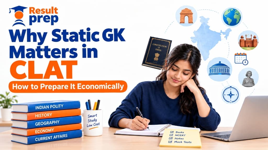 Why Static GK Matters in CLAT & How to Prepare it Economically