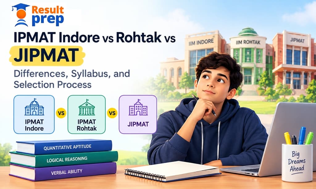 IPMAT Indore vs Rohtak vs JIPMAT: Differences, Syllabus, and Selection Process