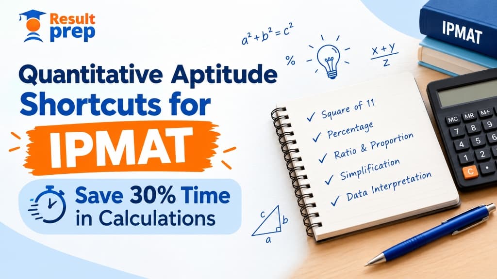 Quantitative Aptitude Shortcuts for IPMAT: Save 30% Time in Calculations
