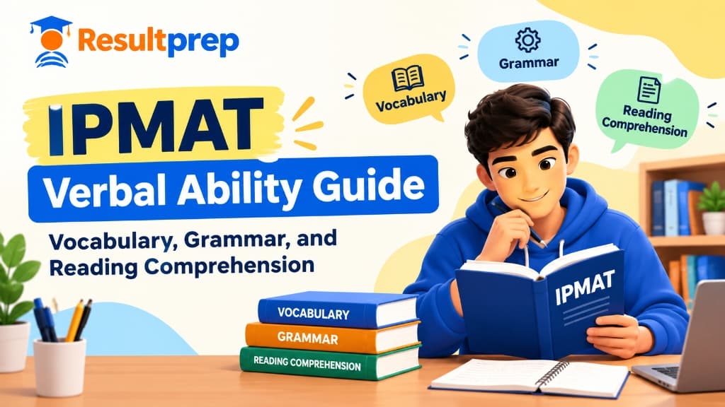 IPMAT Verbal Ability Guide: Vocabulary, Grammar, and Reading Comprehension