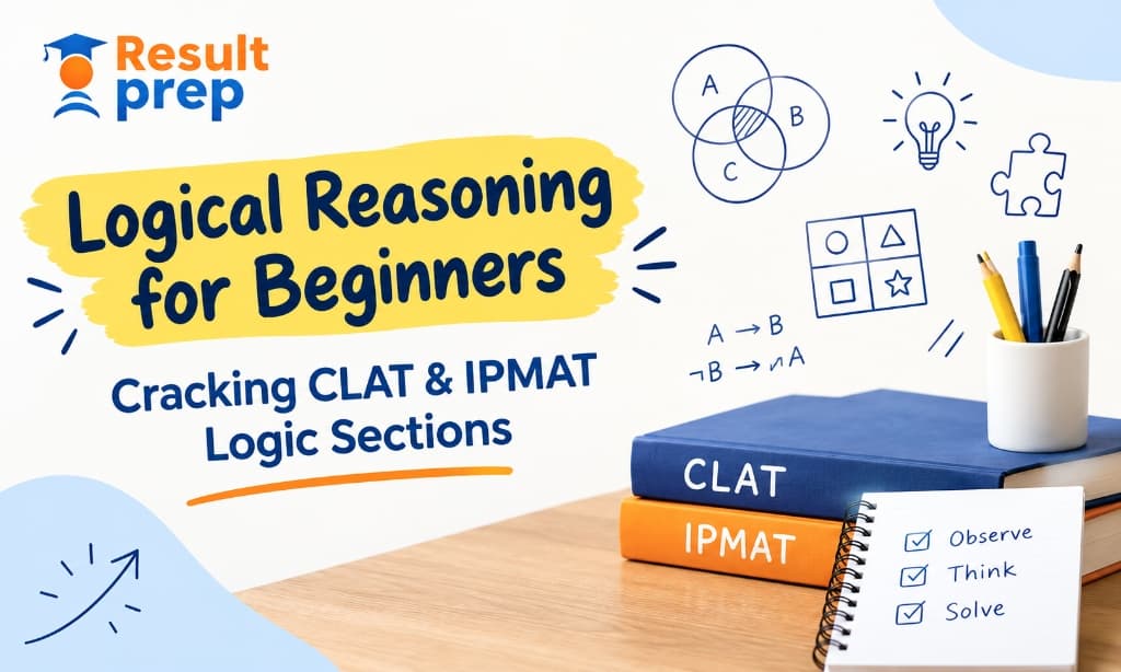 Logical Reasoning for Beginners: Cracking CLAT & IPMAT Logic Sections