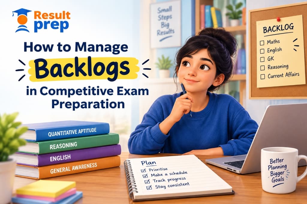 How to Manage Backlogs in Competitive Exam Preparation