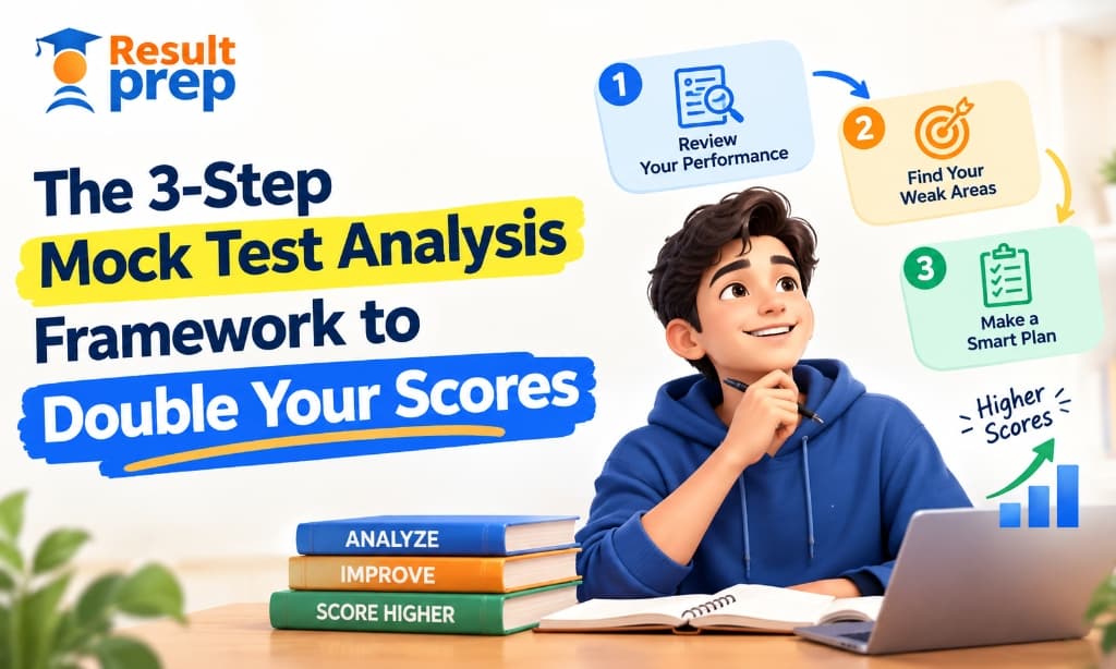 The 3-Step Mock Test Analysis Framework to Double Your Scores