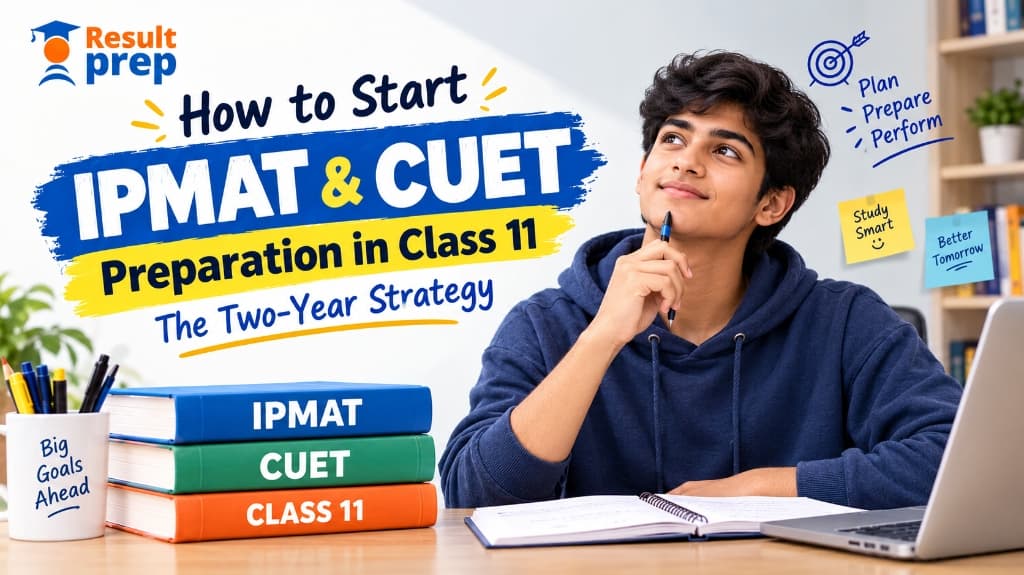 How to Start IPMAT & CUET Preparation in Class 11: The Two-Year Strategy