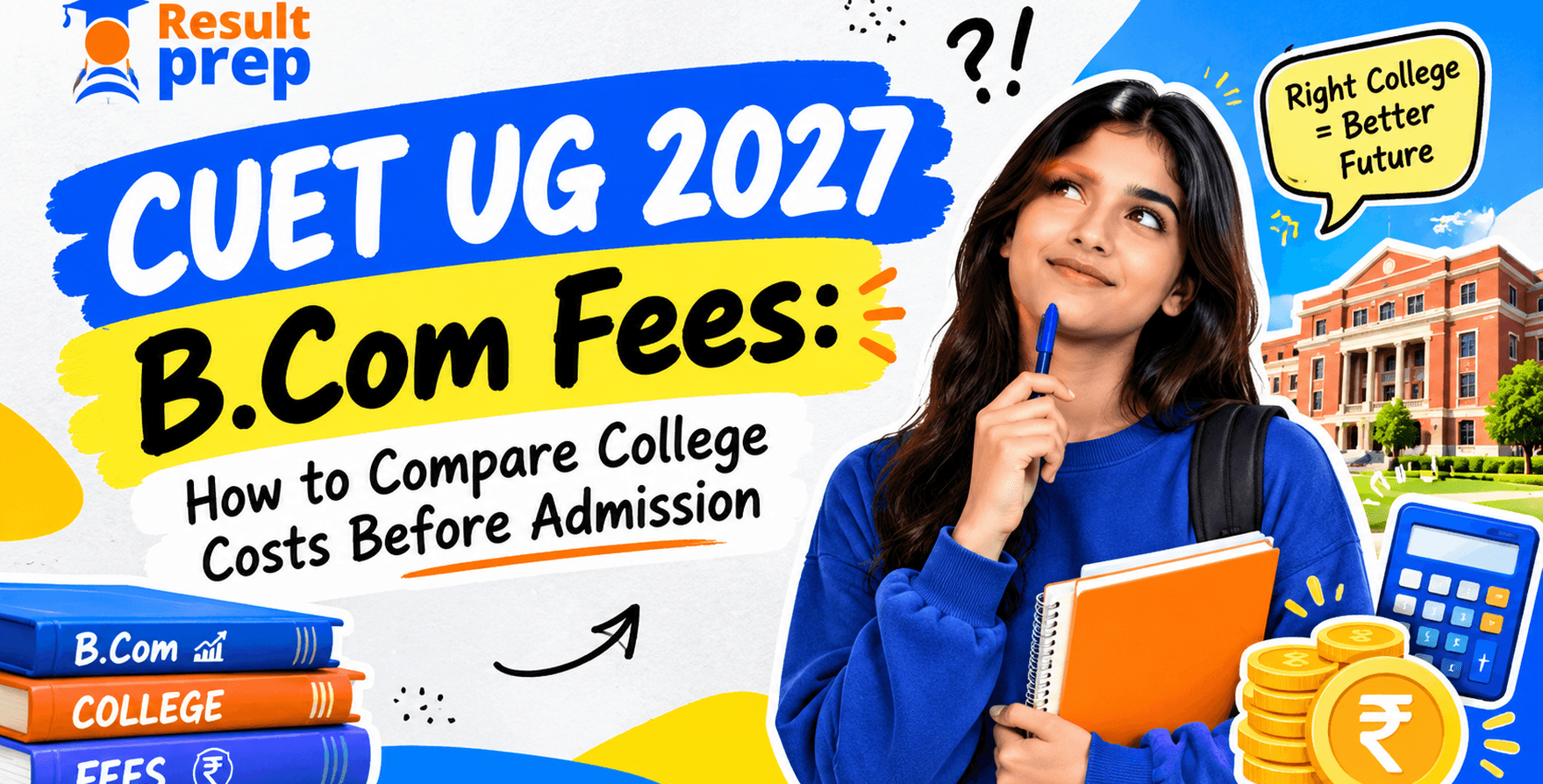 CUET UG 2027 B.Com Fees: How to Compare College Costs Before Admission